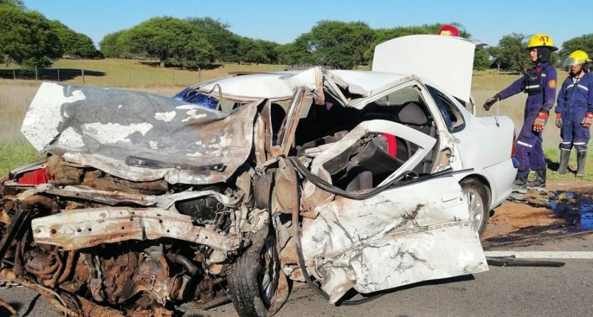 Suman cinco los muertos por el choque frontal en la Ruta 35