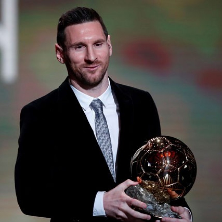 Lionel Messi ganó el sexto Balón de Oro en Francia