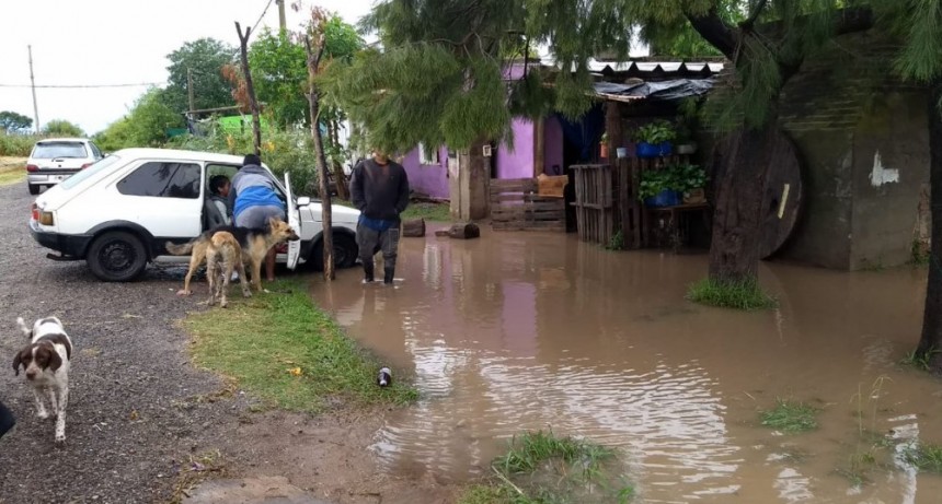 El fuerte temporal en Morteros dejó 50 evacuados