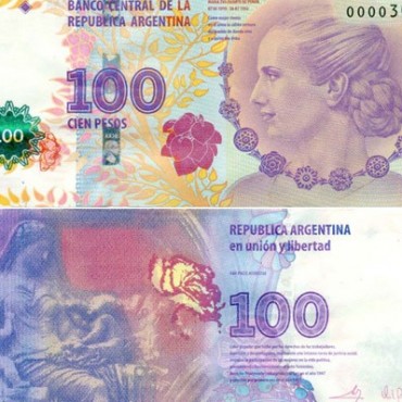 PROBLEMAS CON LOS BILLETES DE EVITA