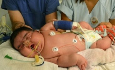 NACE BEBE DE MAS DE 6 KILOS