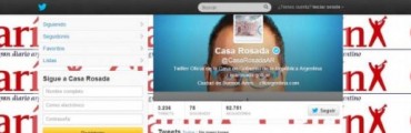 HACKEAN CUENTA VERIFICADA DE CASA ROSADA EN TWITTER